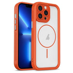 Custodia per telefono ibrida in TPU e PC con magnete a forma di occhio celeste., For iPhone 13 Pro Max, For iPhone 13 Pro, For iPhone 13, For iPhone 12