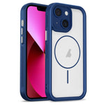 Custodia per telefono ibrida in TPU e PC con magnete a forma di occhio celeste., For iPhone 13 Pro Max, For iPhone 13 Pro, For iPhone 13, For iPhone 12
