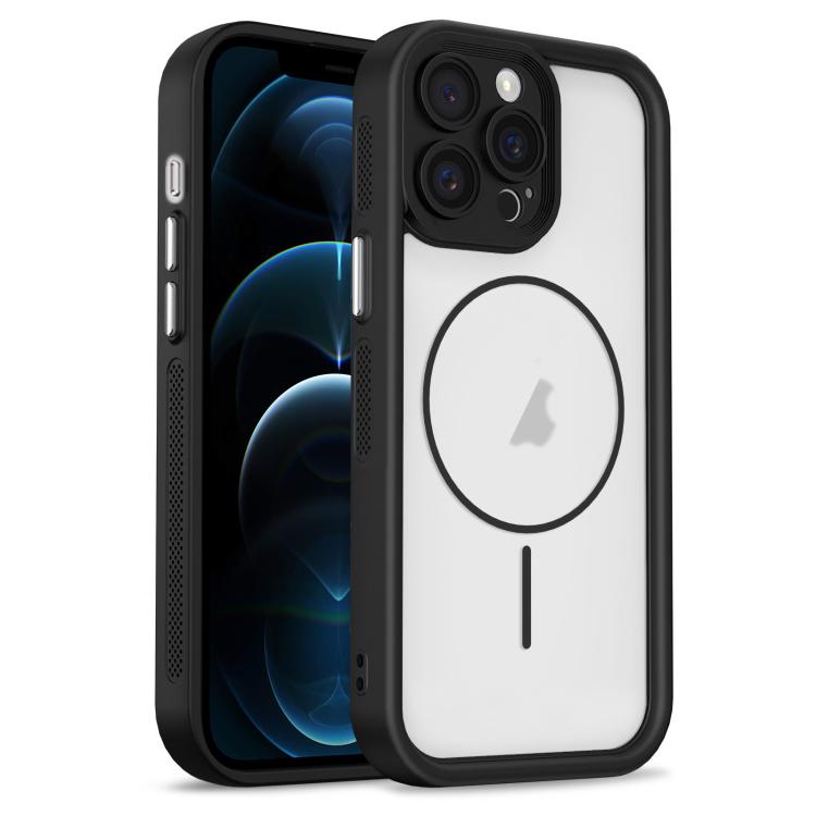 Custodia per telefono ibrida in TPU e PC con magnete a forma di occhio celeste., For iPhone 12 Pro Max, For iPhone 12 Pro, For iPhone 11
