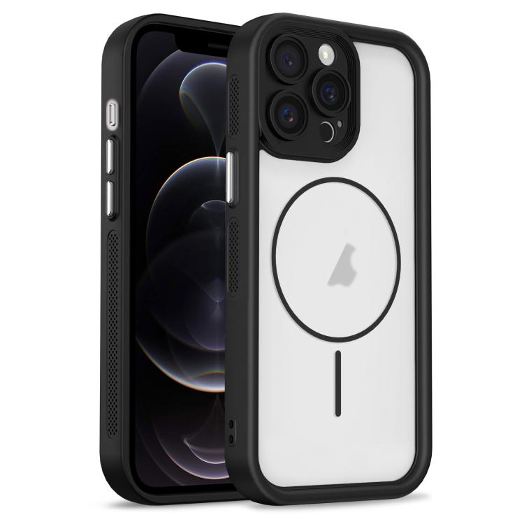 Custodia per telefono ibrida in TPU e PC con magnete a forma di occhio celeste., For iPhone 12 Pro Max, For iPhone 12 Pro, For iPhone 11