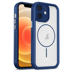 Custodia per telefono ibrida in TPU e PC con magnete a forma di occhio celeste., For iPhone 13 Pro Max, For iPhone 13 Pro, For iPhone 13, For iPhone 12