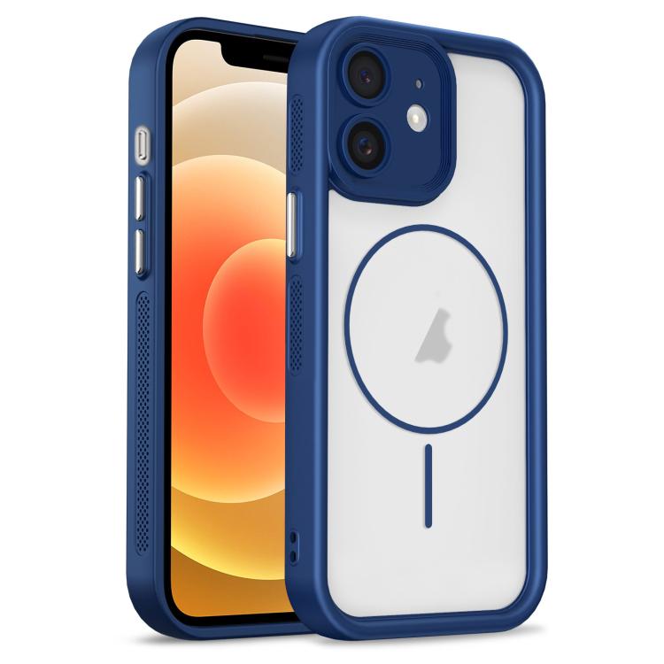 Custodia per telefono ibrida in TPU e PC con magnete a forma di occhio celeste., For iPhone 13 Pro Max, For iPhone 13 Pro, For iPhone 13, For iPhone 12