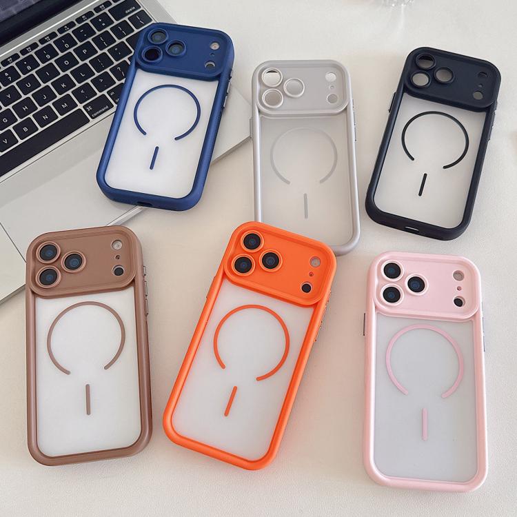 Custodia per telefono ibrida in TPU e PC con magnete a forma di occhio celeste., For iPhone 15 Pro Max, For iPhone 15 Pro, For iPhone 15 Plus, For iPhone 15