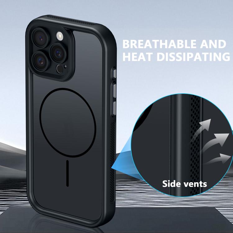 Custodia per telefono ibrida in TPU e PC con magnete a forma di occhio celeste., For iPhone 12 Pro Max, For iPhone 12 Pro, For iPhone 11