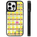Custodia per telefono con specchio e motivo della serie YUY, For iPhone 16 Pro Max, For iPhone 16 Pro, For iPhone 16 Plus