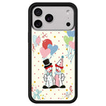 Custodia per telefono con motivo WildFlow Cartoon Party Series, For iPhone 17 Pro Max, For iPhone 17 Pro, For iPhone 17