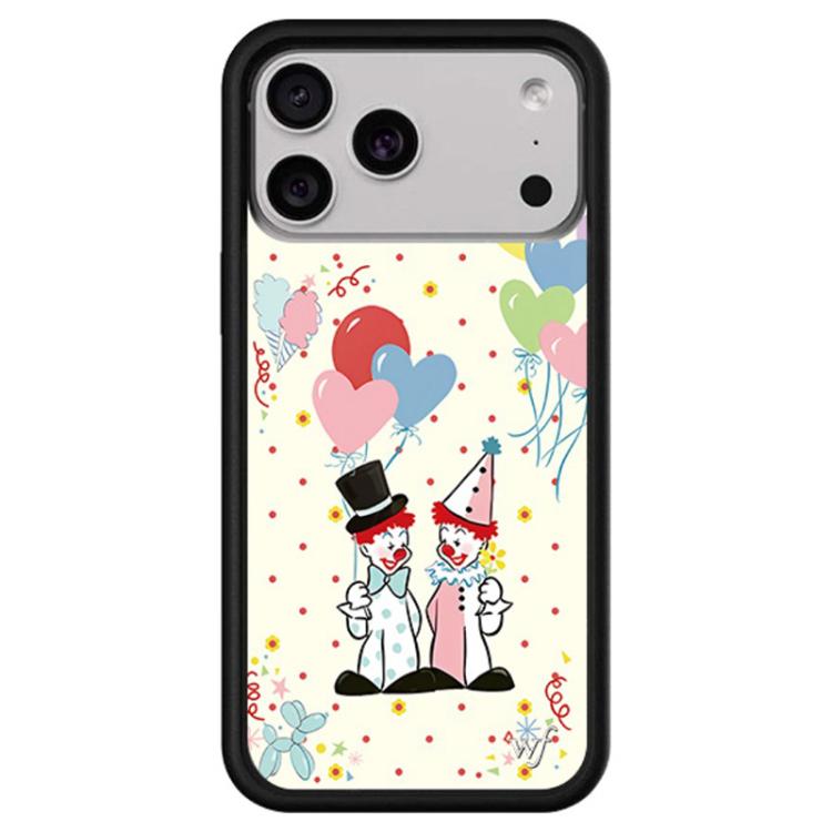 Custodia per telefono con motivo WildFlow Cartoon Party Series, For iPhone 17 Pro Max, For iPhone 17 Pro, For iPhone 17
