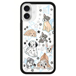 Custodia per telefono con motivo WildFlow Cartoon Party Series, For iPhone 17 Pro Max, For iPhone 17 Pro, For iPhone 17