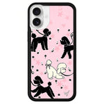 Custodia per telefono con motivo WildFlow Cartoon Party Series, For iPhone 16 Pro Max, For iPhone 16 Pro, For iPhone 16 Plus
