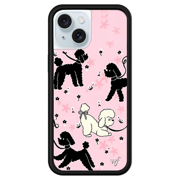 Custodia per telefono con motivo WildFlow Cartoon Party Series, For iPhone 15 Plus, For iPhone 15