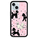Custodia per telefono con motivo WildFlow Cartoon Party Series, For iPhone 15 Plus, For iPhone 15