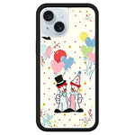 Custodia per telefono con motivo WildFlow Cartoon Party Series, For iPhone 15 Plus, For iPhone 15