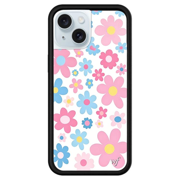 Custodia per telefono con motivo WildFlow Cartoon Party Series, For iPhone 15 Plus, For iPhone 15
