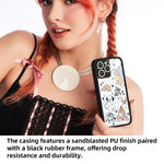 Custodia per telefono con motivo WildFlow Cartoon Party Series, For iPhone 16, For iPhone 15 Pro Max, For iPhone 15 Pro