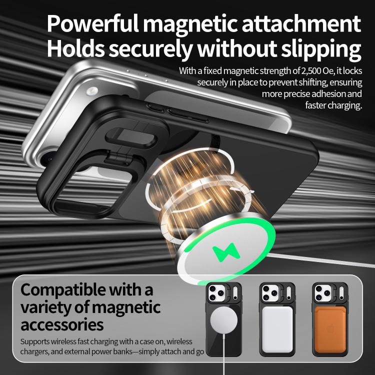 Supporto per cornice obiettivo in vetro sottile con cerchio magnetico per telefono, For iPhone 17 Pro Max, For iPhone 17 Pro, For iPhone 17, For iPhone 16 Pro Max