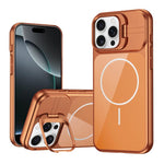 Supporto per cornice obiettivo in vetro sottile con cerchio magnetico per telefono, For iPhone 16 Pro, For iPhone 16, For iPhone 15 Pro Max, For iPhone 15 Pro
