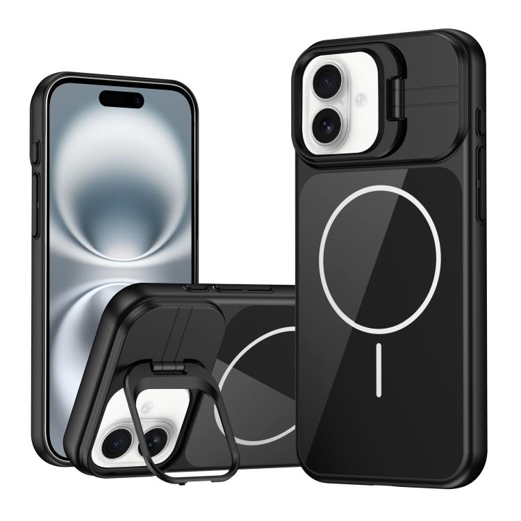 Supporto per cornice obiettivo in vetro sottile con cerchio magnetico per telefono, For iPhone 16 Pro, For iPhone 16, For iPhone 15 Pro Max, For iPhone 15 Pro