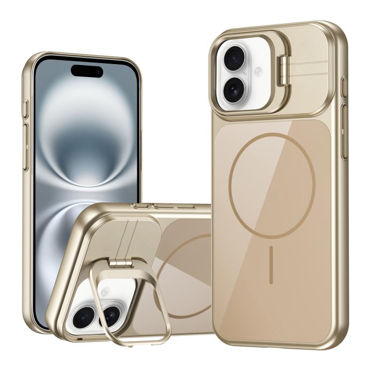 Supporto per cornice obiettivo in vetro sottile con cerchio magnetico per telefono, For iPhone 16 Pro, For iPhone 16, For iPhone 15 Pro Max, For iPhone 15 Pro