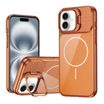 Supporto per cornice obiettivo in vetro sottile con cerchio magnetico per telefono, For iPhone 16 Pro, For iPhone 16, For iPhone 15 Pro Max, For iPhone 15 Pro