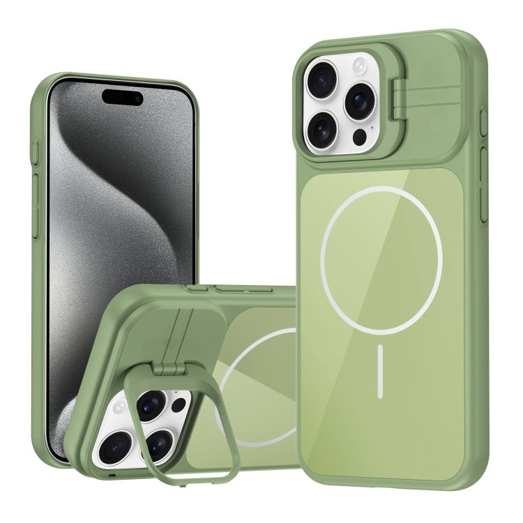 Supporto per cornice obiettivo in vetro sottile con cerchio magnetico per telefono, For iPhone 16 Pro, For iPhone 16, For iPhone 15 Pro Max, For iPhone 15 Pro