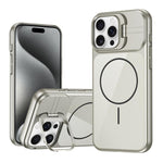 Supporto per cornice obiettivo in vetro sottile con cerchio magnetico per telefono, For iPhone 16 Pro, For iPhone 16, For iPhone 15 Pro Max, For iPhone 15 Pro