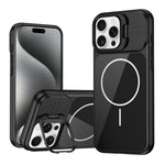 Supporto per cornice obiettivo in vetro sottile con cerchio magnetico per telefono, For iPhone 16 Pro, For iPhone 16, For iPhone 15 Pro Max, For iPhone 15 Pro
