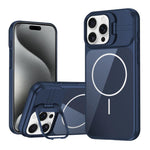 Supporto per cornice obiettivo in vetro sottile con cerchio magnetico per telefono, For iPhone 16 Pro, For iPhone 16, For iPhone 15 Pro Max, For iPhone 15 Pro