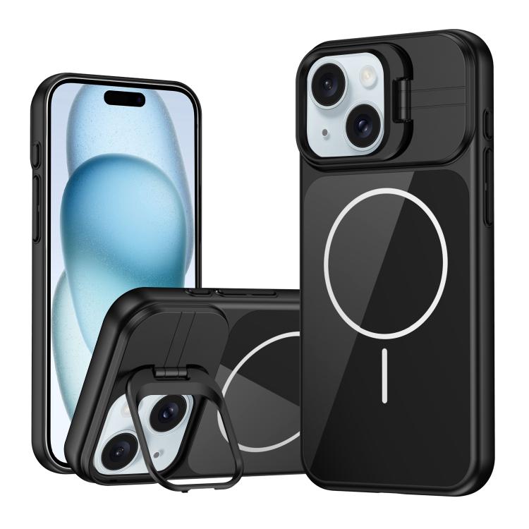Supporto per cornice obiettivo in vetro sottile con cerchio magnetico per telefono, For iPhone 15, For iPhone 14, For iPhone 14 Pro, For iPhone 14 Pro Max