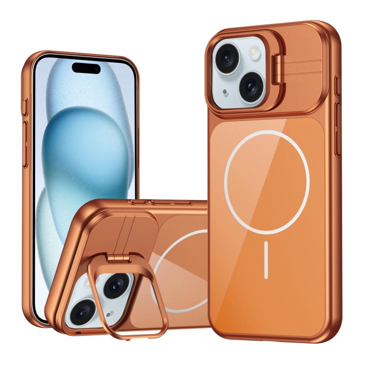 Supporto per cornice obiettivo in vetro sottile con cerchio magnetico per telefono, For iPhone 15, For iPhone 14, For iPhone 14 Pro, For iPhone 14 Pro Max
