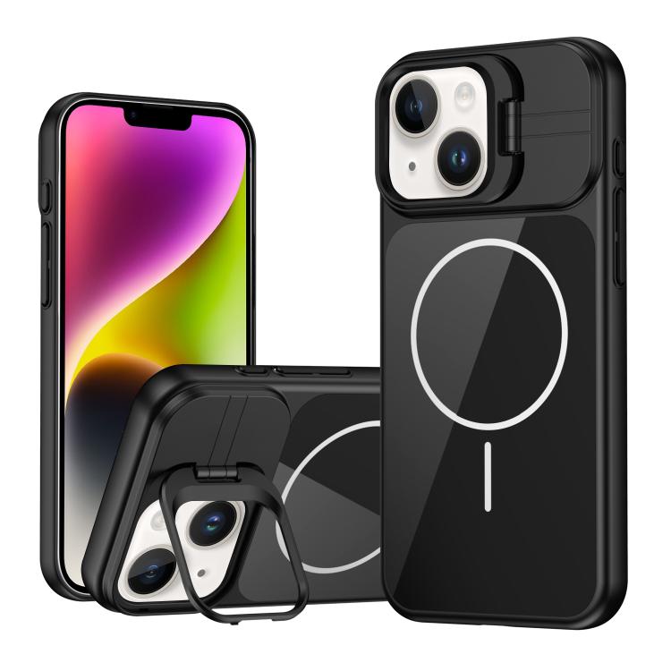 Supporto per cornice obiettivo in vetro sottile con cerchio magnetico per telefono, For iPhone 15, For iPhone 14, For iPhone 14 Pro, For iPhone 14 Pro Max