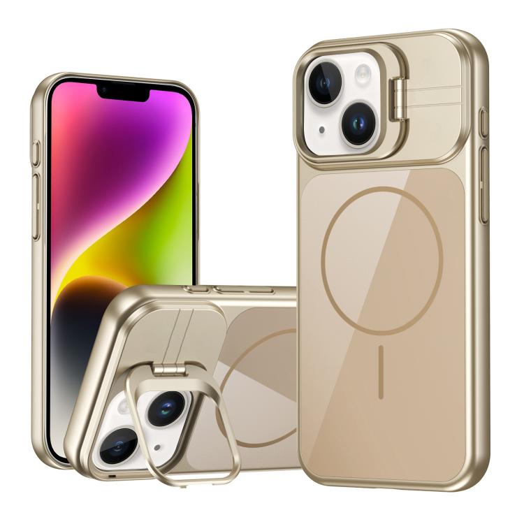 Supporto per cornice obiettivo in vetro sottile con cerchio magnetico per telefono, For iPhone 15, For iPhone 14, For iPhone 14 Pro, For iPhone 14 Pro Max