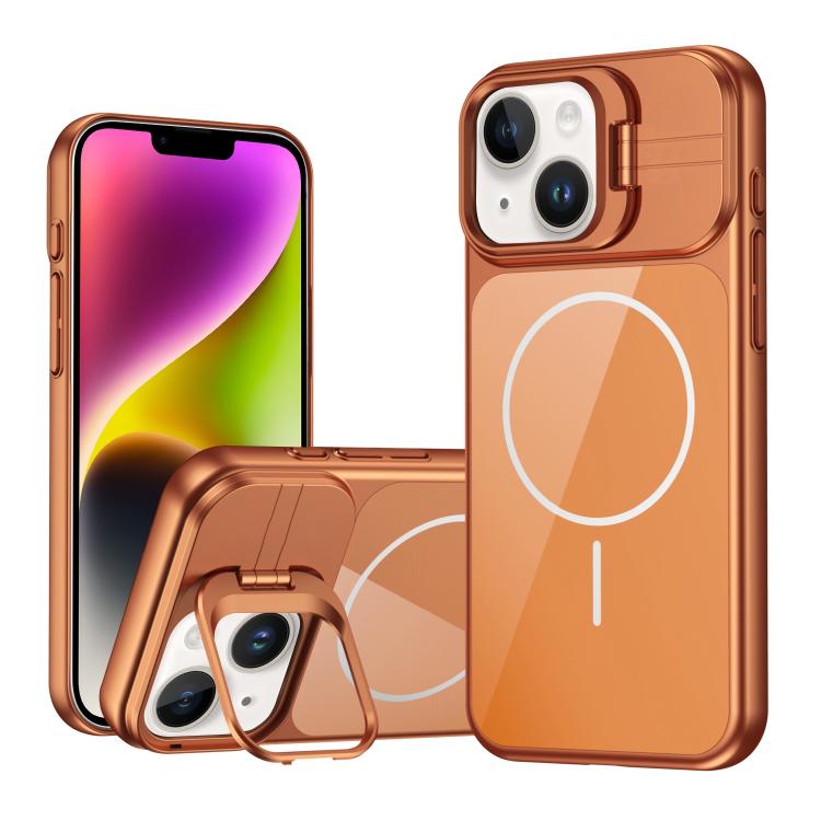 Supporto per cornice obiettivo in vetro sottile con cerchio magnetico per telefono, For iPhone 15, For iPhone 14, For iPhone 14 Pro, For iPhone 14 Pro Max