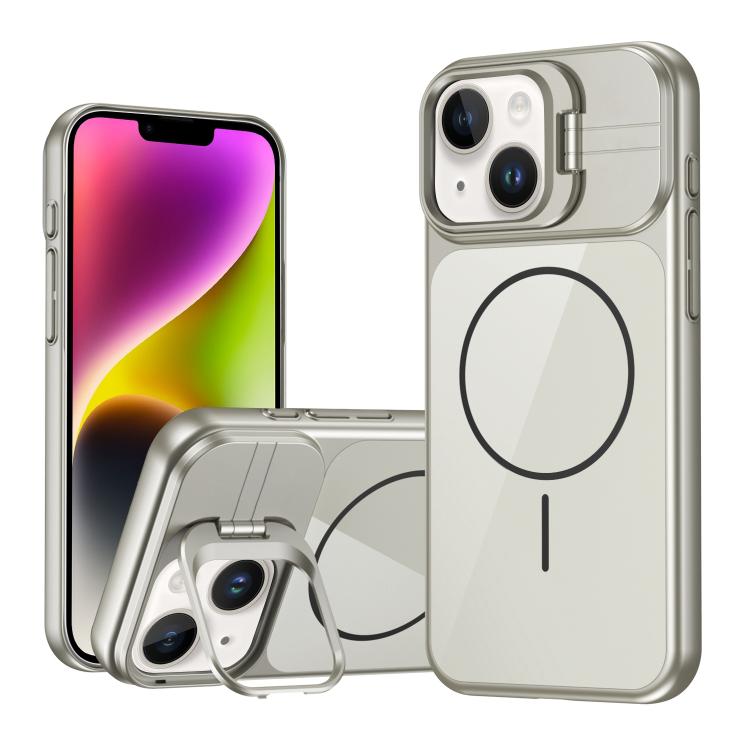 Supporto per cornice obiettivo in vetro sottile con cerchio magnetico per telefono, For iPhone 15, For iPhone 14, For iPhone 14 Pro, For iPhone 14 Pro Max