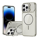 Supporto per cornice obiettivo in vetro sottile con cerchio magnetico per telefono, For iPhone 15, For iPhone 14, For iPhone 14 Pro, For iPhone 14 Pro Max