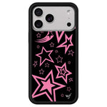 Custodia per telefono con motivo WildFlow Stars Series, For iPhone 17 Pro Max, For iPhone 17 Pro, For iPhone 17