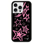 Custodia per telefono con motivo WildFlow Stars Series, For iPhone 16 Pro Max, For iPhone 16 Pro, For iPhone 16 Plus