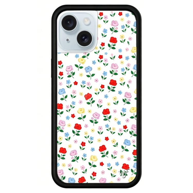 Custodia per telefono con motivo WildFlow Stars Series, For iPhone 15 Plus, For iPhone 15
