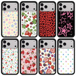 Custodia per telefono con motivo WildFlow Stars Series, For iPhone 16 Pro Max, For iPhone 16 Pro, For iPhone 16 Plus