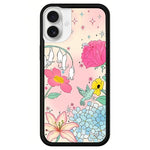 Custodia per telefono con motivo floreale WildFlow Series, For iPhone 16 Pro Max, For iPhone 16 Pro, For iPhone 16 Plus