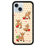 Custodia per telefono con motivo floreale WildFlow Series, For iPhone 15 Plus, For iPhone 15