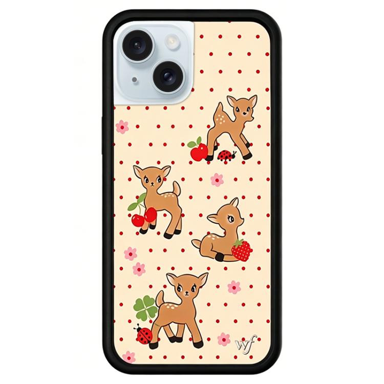 Custodia per telefono con motivo floreale WildFlow Series, For iPhone 15 Plus, For iPhone 15