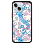 Custodia per telefono con motivo floreale WildFlow Series, For iPhone 15 Plus, For iPhone 15