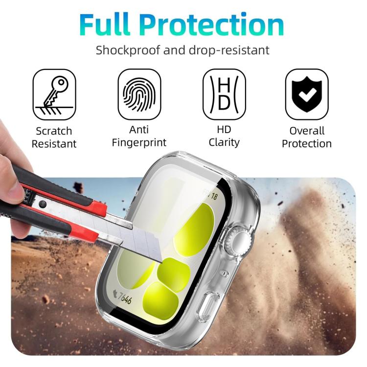 Cassa per orologio integrata in PC con pellicola temperata xDfin, For Huawei Watch Fit 5 Pro, For Huawei Watch Fit 5