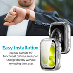 Cassa per orologio integrata in PC con pellicola temperata xDfin, For Huawei Watch Fit 5 Pro, For Huawei Watch Fit 5