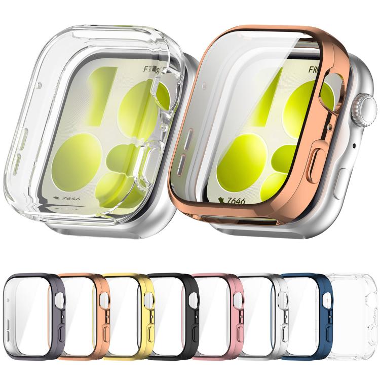 Custodia per orologio xDfind in TPU galvanizzato a copertura totale, For Huawei Watch Fit 5 Pro, For Huawei Watch Fit 5