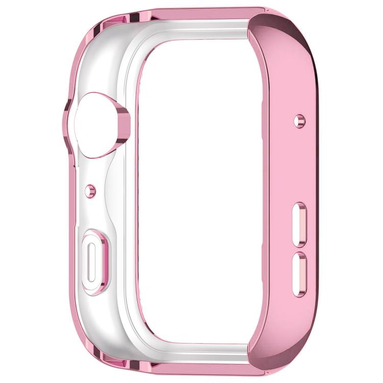 Cassa per orologio xDfind con diamanti a fila singola e foro in policarbonato, For Huawei Watch Fit 5 Pro, For Huawei Watch Fit 5