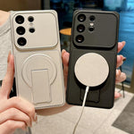 Si trasforma istantaneamente in una custodia magnetica invisibile per telefono da 17 pollici., For Galaxy S26+ 5G, For Galaxy S26 Ultra 5G, For Galaxy S26 5G, For Galaxy S25 FE 5G, For Galaxy S25 Edge 5G, For Galaxy S25 5G, For Galaxy S25+ 5G          ...