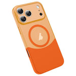 Custodia magnetica per telefono in PC con giunzione a tenone e mortasa, For iPhone 17e / 16e, For iPhone 17 Pro Max, For iPhone 17 Pro