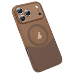 Custodia magnetica per telefono in PC con giunzione a tenone e mortasa, For iPhone 17e / 16e, For iPhone 17 Pro Max, For iPhone 17 Pro