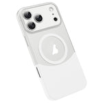 Custodia magnetica per telefono in PC con giunzione a tenone e mortasa, For iPhone 17e / 16e, For iPhone 17 Pro Max, For iPhone 17 Pro